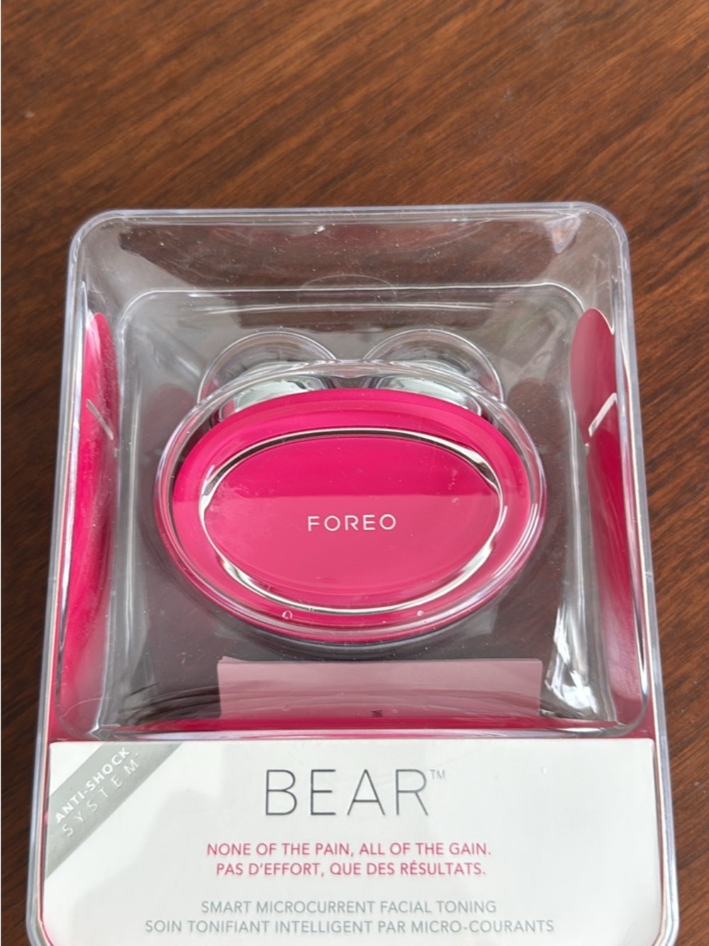 FOREO BEAR microcurrent facial device